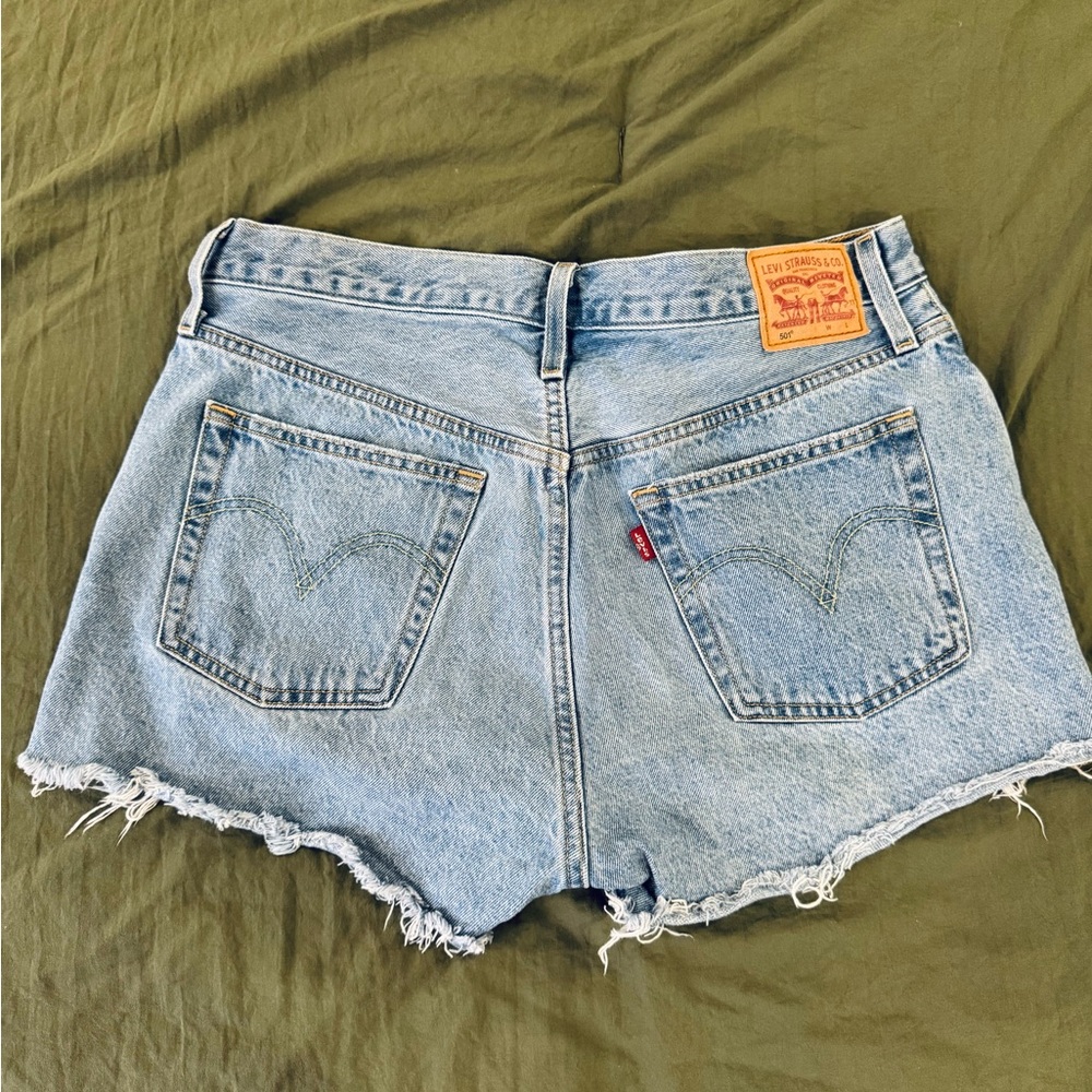 Levi's Women's Classic Blue Jean Shorts